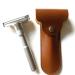 Travel Holder for Double Safety Razor | Pmandgk PU Leather Case for International Shipping - Buy Online on GoSupps.com