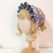JSGHGDF Japanese Maid Cosplay Headdress Ruffled owknot Hairband Sweet Floral Lace Ribbon Party Hair Accessory White - Buy Online on GoSupps.com