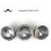 Stainless Steel Shaving Bowl Soap Cup for Foaming | Beard Brush Shaving Mug Skull Design - Buy Online on GoSupps.com
