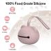 Airfish Silicone Pacifier Box 2 Pack - BPA-Free Baby Bear Travel Storage Case in Beige & Pink | Ideal Pacifier Holder for Girls - Buy Online on GoSupps.com