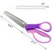 LILYS PET 9.3 Professional Stainless Steel Pinking Scissors Set - Zig Zag Fabric Craft Scissors (2 Piece Set) - Buy Online on GoSupps.com