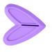 Didiseaon Tondeuse Bikini Et Rasoir Cheveux En Plastique Et Silicone De C ur Taille Compacte Rasage Pr cis Pour Femmes Parties Intimes Maillot Corps Aisselles