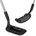 MAZEL Chipper Club Pitching Wedge for Men & Women,36 Degree - Save Stroke from Short Game,Right Hand Black