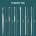 Steel Ear Wax Removal Tool - Ear Cleaner Digging Sticks - Eight Free Size - Waitlover - Buy Online on GoSupps.com