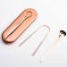 Premium Steel Tongue Scraper - Bad Tongue Brush for Fresh Breath - K4M7 Rose Gold - Buy Online on GoSupps.com