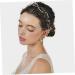 DOITOOL Crystal Double Hair Comb Bridal Hair Comb Wedding Hair Vine for Brides Bridal Hair Accessories for Wedding Decorative Hair Combs Bridesmaid Headgear Alloy Manual - Buy Online on GoSupps.com