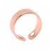 Finger magnifying ring for arthritis joint pain size adaptation relief from fatigue lymphatic drainage ring health ring for men and women rose