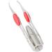 2pcs LED Eyebrow Tweezers - Stainless Steel Hair Removal Makeup Tools with LED Lighting - Buy Online on GoSupps.com