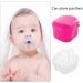 Juliyeh 1 Pcs Denture Case Orthodontic Dental Retainer Box False Teeth Storage Container Denture Cleaning Box with Filter Portable and Easy to Travel (Pink) Black - Buy Online on GoSupps.com