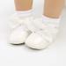 Sonsage Infant Baby Girls Bowknot Mary Jane Soft Anti-Slip Princess Flats 12-18 Months - White - Buy Online on GoSupps.com
