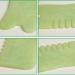 Jade Stone Gua Sha Comb - Facial Tool & Scalp Massage for Spa | Acupuncture Beauty Salon Essential - Buy Online on GoSupps.com