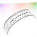 FOMIYES 2 Pcs Eyebrow Shaper Ruler Lamination Stencils Tool Adhesive Eyebrow Guide Eyebrow Grooming Stencil 1 count (Pack of 1) Blackx2pcs - Buy Online on GoSupps.com