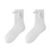 Yanolam Funny Magnetic Suction 3D Doll Couple Socks - Unisex Funny Couple Holding Hands Sock for Couple - Novelty Socks Style B White 2pcs