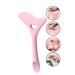 Eyeliner Stencils Wing Tips, Silicone Eyeliner Aid, Marscara Drawing Aid, Lipstick Wearing Aid, Face Cream/Mask Applicator, Easy Makeup Tool, Resusable Silicone Eyeliner Tool, Eyeliner Applicator Tool
