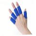 Yardwe 20pcs Flexible Nylon Finger Cots - Sports Finger Protectors for Athletes - Elastic Finger Sleeves 4.5X2.5CM Blue - International Shipping Available - Buy Online on GoSupps.com