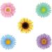 CC HOME Spring Summer Sunflower Party Decoration 25CT Summer Spring Daisy Flower Cupcake Toppers Food Picks Flower Cup Cake Toppers Decorations Easter Decoration Supplies Multicolor - Buy Online on GoSupps.com