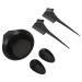 11PCS Hair Dye Dyeing Kit Hair Household Tinting Bowl Soft Dye Brush Ear Cover Hair Coloring Dye Tools for DIY Salon