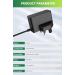 Bouge 3.5V 1000mA Charger Cable Hair Clippers Power Adapter Compatible with Wahl Colour Pro 9649 Cordless Clipper Shaver Power Supply Trimmer Charging Cord 5.9FT - Buy Online on GoSupps.com