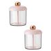 WOONEKY 2pcs Transparent Breathable Foaming Bubble Maker for Easy Facial Cleansing Durable Material Bubbler Tool for Rich Lathering at Home Travel