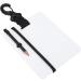 Diving Writing Slate Board with Swivel Clip and Graphite Pencil - Portable Dive Accessory - Buy Online on GoSupps.com
