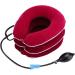 Inflatable Cervical Neck Traction Device for Neck Pain Relief - Rose Red - Buy Online on GoSupps.com