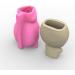 Baby Concrete Flower Pot Molds Succulent Planter Vase Silicone Molds Candle Pen Holder Mold Epoxy Resin Plaster Cement Clay Mould (C152) F25-C152 - Buy Online on GoSupps.com