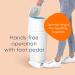 Diaper Genie Complete Diaper Pail System White - AMAZON EXCLUSIVE - includes 4 Carbon Filters and 1 refill White 69.8 x 31.3 x 24.3 cm Complete with 1 refill and 4 Carbon Filters - Buy Online on GoSupps.com