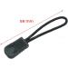 5pcs Zipper Pulls Cord Ends - Black Cord Lock Straps for Clothing Accessories | International Shipping - Buy Online on GoSupps.com