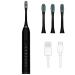 Sonic Electronic Toothbrush with 6 Modes and Smart Timer Perfect for Men and Women Clean Teeth and Gums Effectively Black