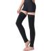TOFLY Thigh High Compression Stockings XL 20-30mmHg Black - Firm Support, Silicone Band, Footless Compression Sleeves for Varicose Veins, Edema & Swelling Treatment - Buy Online on GoSupps.com