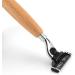 Buy Security Razor with Wooden Handle - Premium Quality for Smooth Shaving | International Shipping Available - Buy Online on GoSupps.com