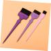 Angoily 1 Set Hair Dye Hair Tint Dye Tool Hair Coloring Hair Teasing Comb Purple Outfit Purple Suits Tools Dyeing Applicator Salon Accessories Barber Tool Medium Applicator Brush - Buy Online on GoSupps.com