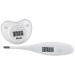 Alecto BC-04 Flexible Digital Pacifier Fever Thermometer Set - Accurate Last Measurement Memory - International Shipping Available - Buy Online on GoSupps.com
