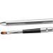 Lip Brush 2 Pieces Ergonomic Design Extended Hold Small Lipstick Brush with Single Head Aluminum Tube Easy to Clean - Buy Online on GoSupps.com