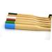 FRCOLOR Bamboo Toothbrush - Eco-Friendly Wooden Bristle Toothbrush for Adults | Sustainable Oral Care - Buy Online on GoSupps.com