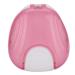 Orthodontic Retainer Case Portable Waterproof Denture Case with Lid Denture Box (Pink) Pink