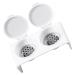 Healeved Nail Art Brush Cup Dapping Dish for Nails Dappen Dish for Nails Monomer Dish with Lid Nail Dappen Dish Soaking Bowl for Acrylic Nails Nail Bowl Tool Stainless Steel Various