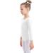 Speerise Girls Long Sleeve Dance Leotard - Kids Gymnastics Unitard for 3-12 Years - White - Buy Online on GoSupps.com