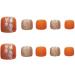 HUJL Artificial Nails | Acrylic & Square Toenails in Vibrant Dragon Colors for Girls - Shop Internationally! - Buy Online on GoSupps.com