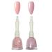 Nail Polish Sets Nude Pink Nail Varnish Set Quick Dry & Long Lasting Nail Polish Water Based Nail Polish Pink Glitter Nail Polish for Women DIY Nail Art at Home 11ML