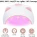 60W LED UV Nail Lamp with 3 Timers - Fast Nail Dryer Curing Lamp for Gel Polish - Auto-Sensing Digital Display - USB Power Cable Included - Buy Online on GoSupps.com