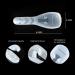 Travel Razor Case Set - Portable Silicone & Plastic Protector, Dark Gray - Buy Online on GoSupps.com