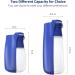 Foldable Dog Water Bottle | Travel-Friendly Dog Water Dispenser - BPA-Free, Lightweight, 12 oz - Blue - Buy Online on GoSupps.com