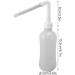 Nasal Irrigation Bottle Safe and Hygienic ABS and Silicone Sinus Rinse Bottle Comfortable Large Capacity for Saline (310ML White) - Buy Online on GoSupps.com