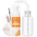 Eyelash Extension Cleanser BREYLEE Lash Shampoo for Extensions Lash Cleanser Lash Bath Lash Cleaner Lash Cleaning Kit with Rinse Bottle+Brush+Pad for Professional & Self