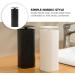 DOITOOL Push Down Empty Pump Dispenser Bottle - Ideal for Nail Polish & Makeup Remover - Black - Buy Online on GoSupps.com