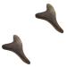 Artibetter trigger wood massage tool massage stick trigger point hand massage for legs shoulders back acupuncture massage 2pcs