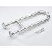 Bathroom Grab Bars Stainless Steel Grab Rail Shower Safety Handle Anti Slip Balance Bar Handicap erly Bath 60cm - Buy Online on GoSupps.com