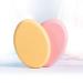 Skin Tone and Pink Oval Puff Makeup Sponge Set - 2 Pack, Professional Beauty Egg for Wet and Dry Application - Buy Online on GoSupps.com