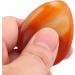 Buy Mookaitedecor Carnelian Thumb Stone Massage Crystals - Healing Reiki Palm Stones (Pack of 2 45x35x5mm) - International Shipping Available - Buy Online on GoSupps.com